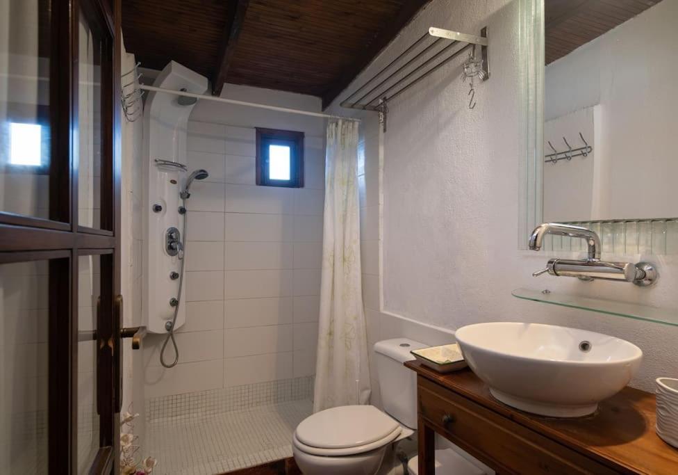 Traditionelles Appartement Athos Shadow Am Meer Paralia Sikias エクステリア 写真